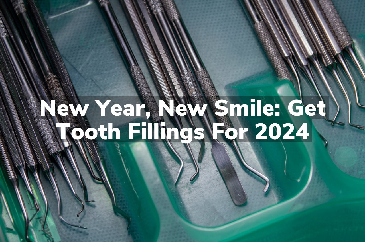 New Year, New Smile: Get Tooth Fillings for 2024